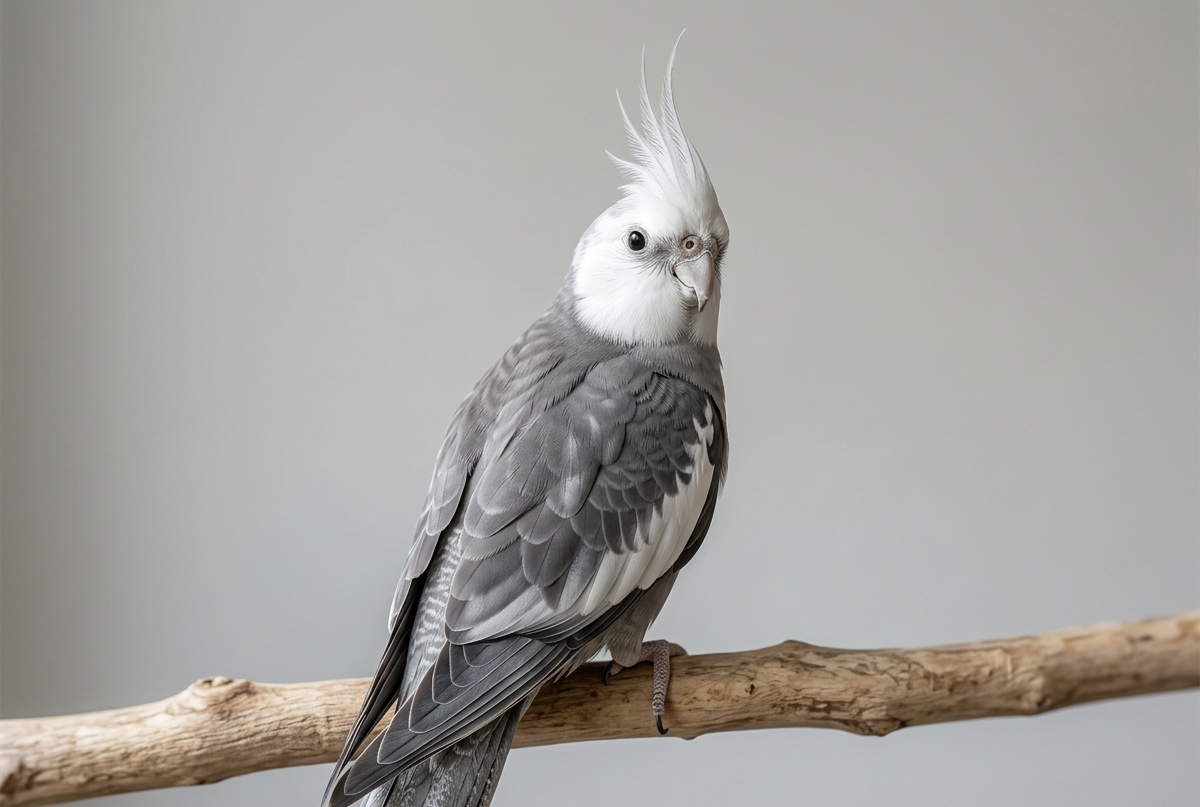 Calopsita cara branca